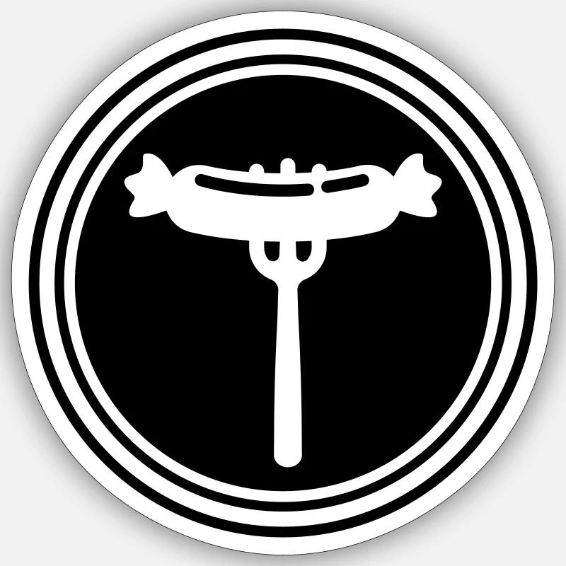 Sticker Größe S (10 x 10 cm) - 