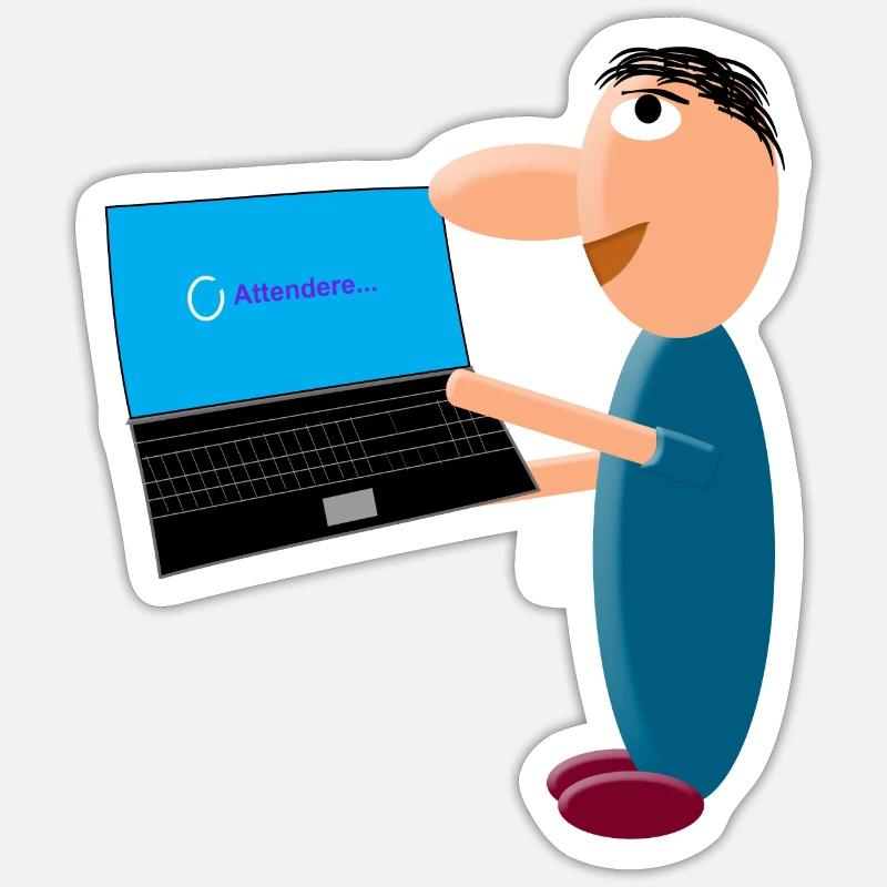 Sticker Größe S (10 x 10 cm) - 