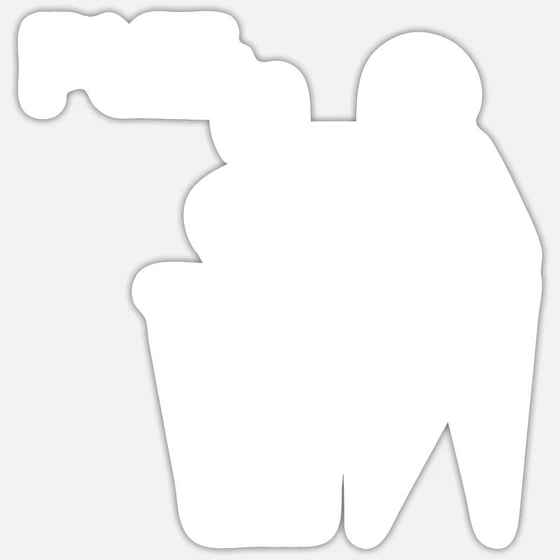 Mettez Poutine dans... Sticker taille S (10 x 10 cm)