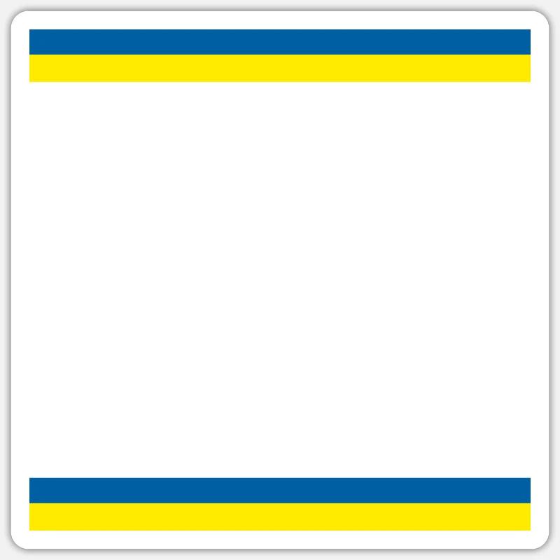 FCK PTN - Sticker taille S (10 x 10 cm) - blanc mat