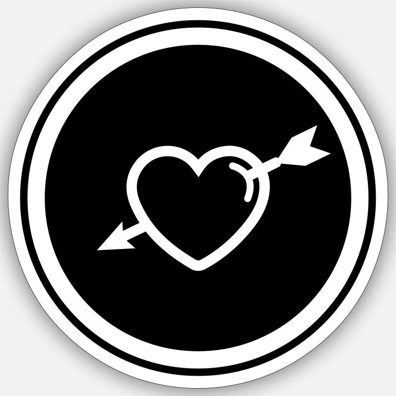 Sticker størrelse S (10 x 10 cm) - 