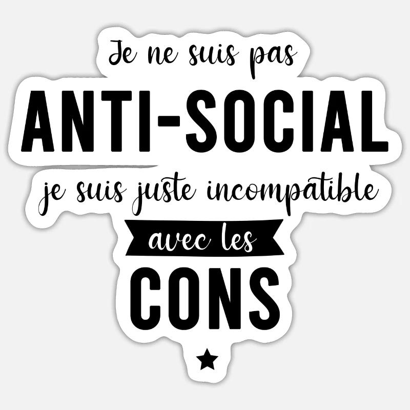Sticker taille S (10 x 10 cm) - 