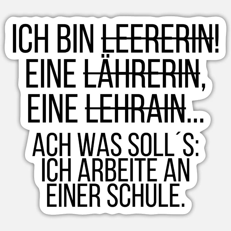 Sticker Größe S (10 x 10 cm) - 