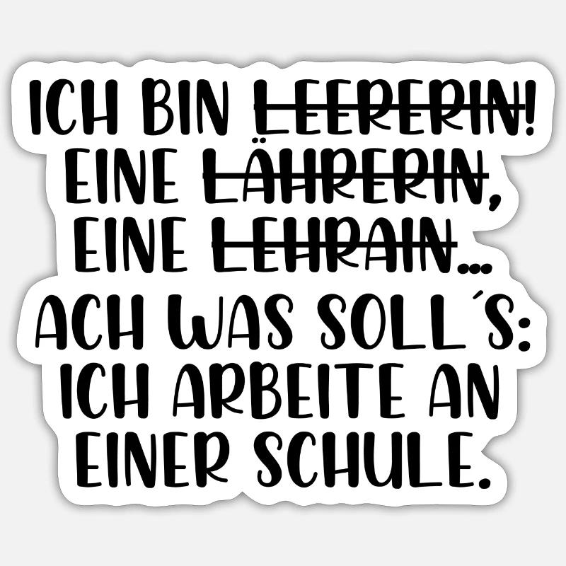 Sticker Größe S (10 x 10 cm) - 