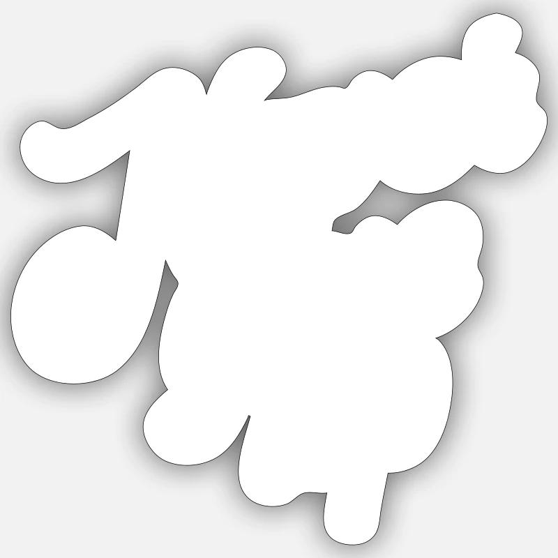 Sticker Größe S (10 x 10 cm) - 