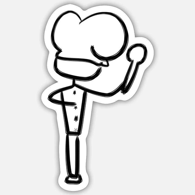 Sticker taille S (10 x 10 cm) -