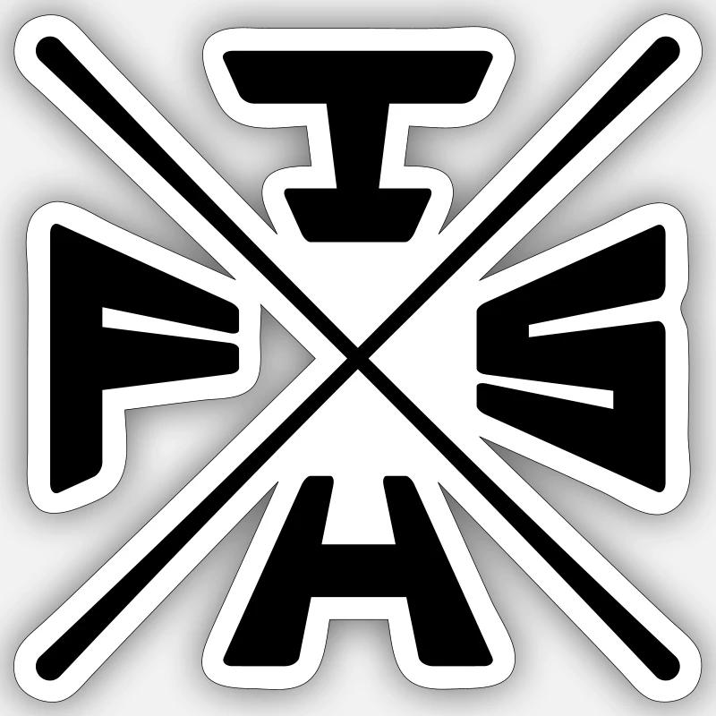 Sticker taille S (10 x 10 cm) - 