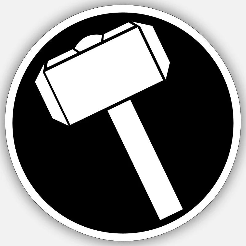 Sticker Größe S (10 x 10 cm) - 