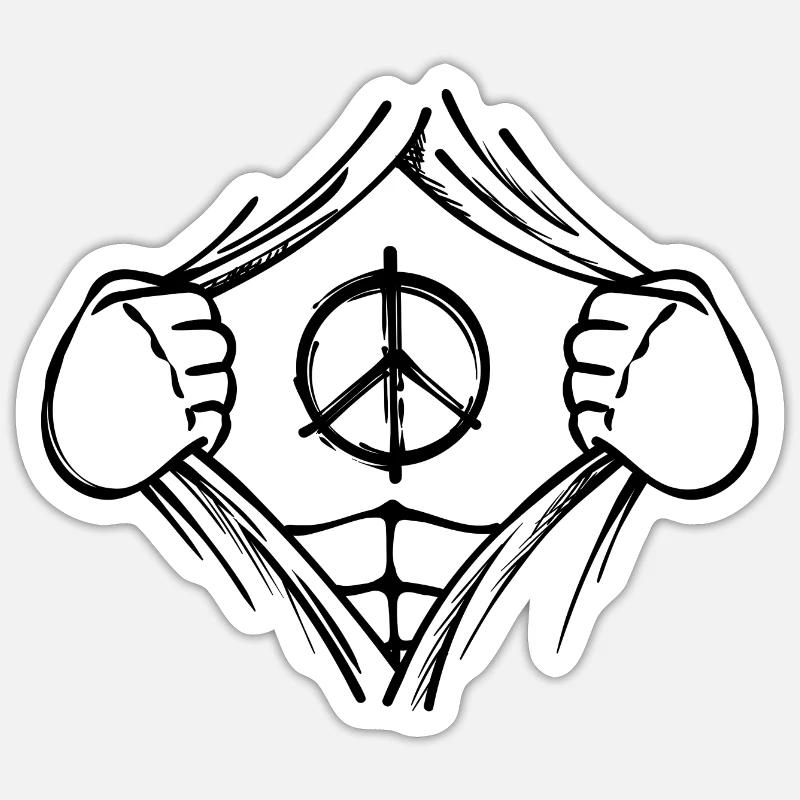 Sticker taille S (10 x 10 cm) - 