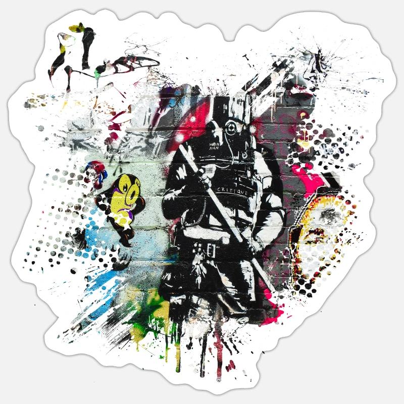 Sticker Größe S (10 x 10 cm) - 