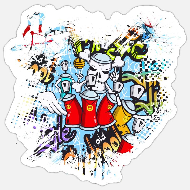 Sticker taille S (10 x 10 cm) - 