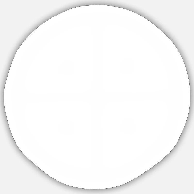 sun wheel - Sticker size S (10 x 10 cm) - white matte