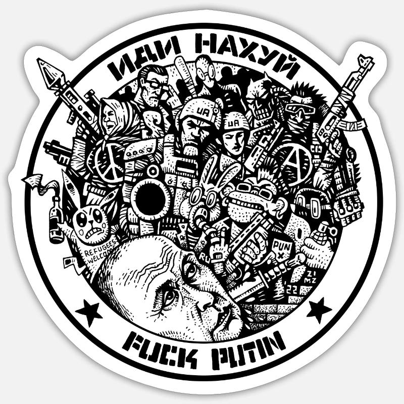 Sticker taille S (10 x 10 cm) - 