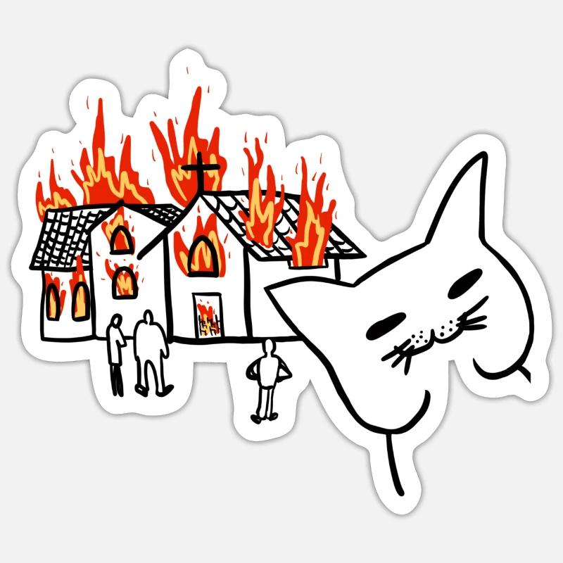 Sticker taille S (10 x 10 cm) - 