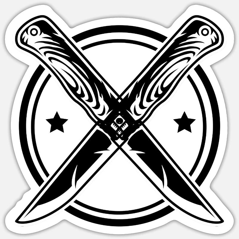Sticker Größe S (10 x 10 cm) - 