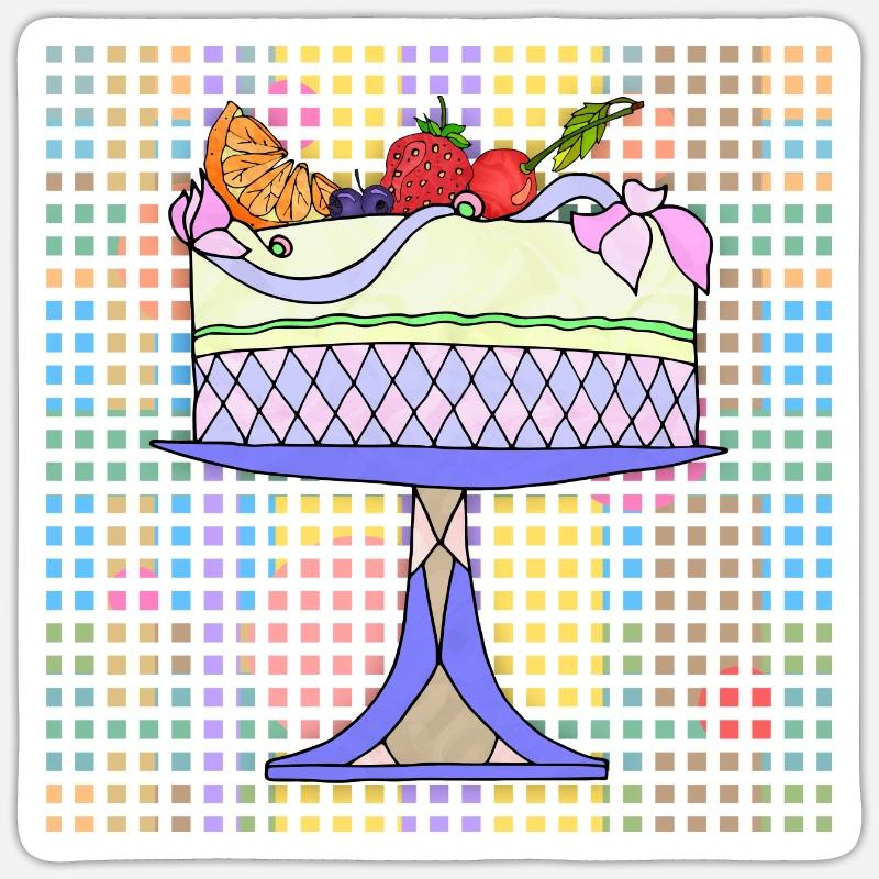 Sticker Größe S (10 x 10 cm) - 