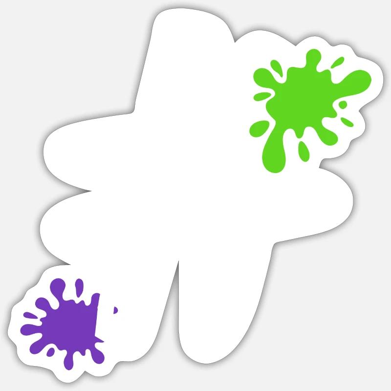 Hashtag Sticker taille S (10 x 10 cm)