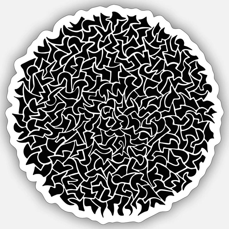 Sticker taille S (10 x 10 cm) - 