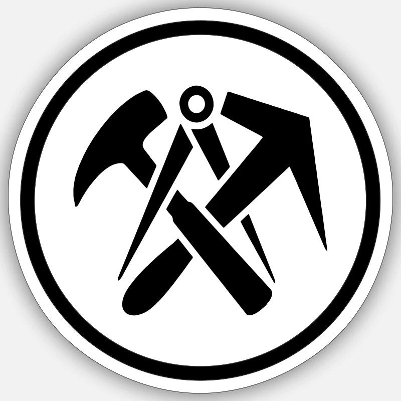 Sticker Größe S (10 x 10 cm) - 