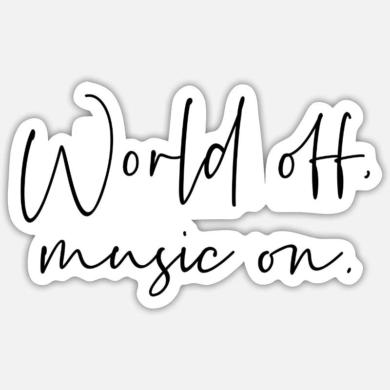 Sticker Größe S (10 x 10 cm) - 
