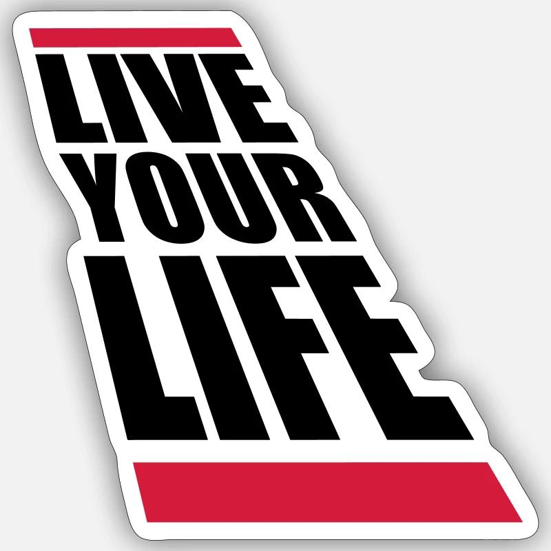 Sticker taille S (10 x 10 cm) - 