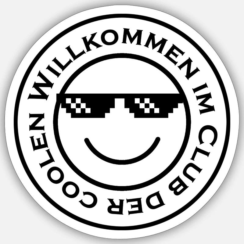 Sticker Größe S (10 x 10 cm) - 