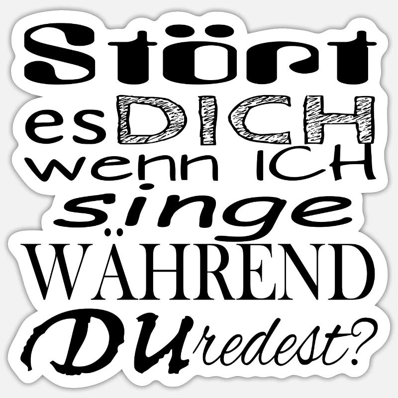 Sticker Größe S (10 x 10 cm) - 
