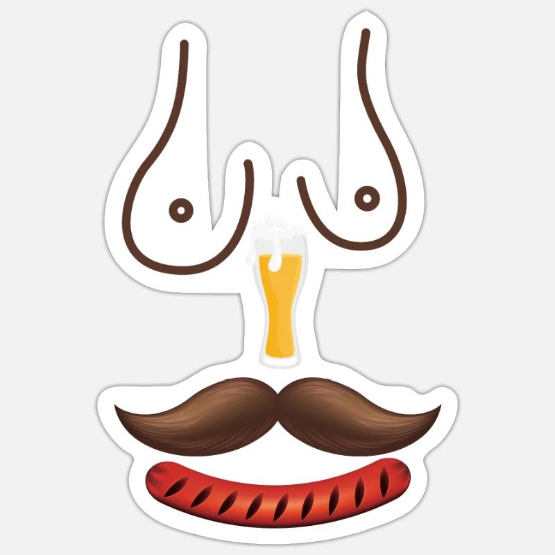 Sticker Größe S (10 x 10 cm) - 