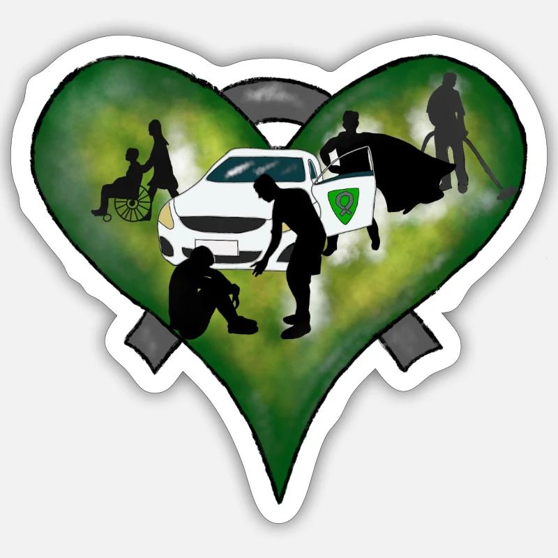 Sticker size S (10 x 10 cm) - 