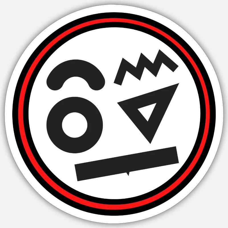 Sticker Größe S (10 x 10 cm) - 