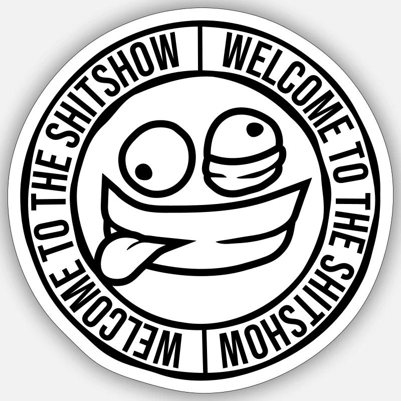 Sticker taille S (10 x 10 cm) - 