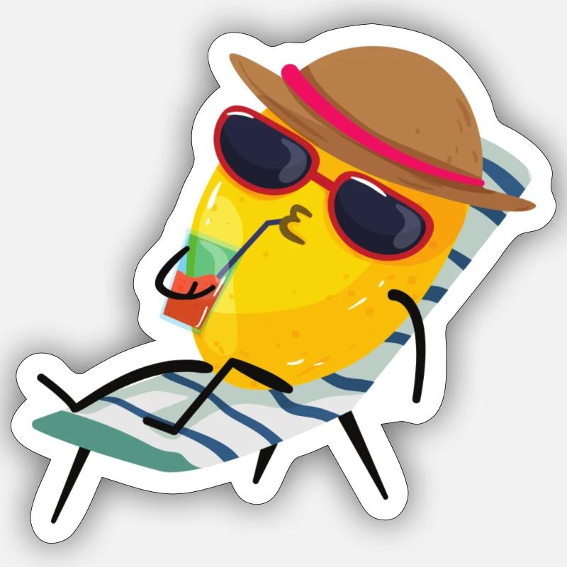 Sticker taille S (10 x 10 cm) - 