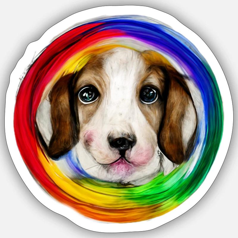 Sticker taille S (10 x 10 cm) - 