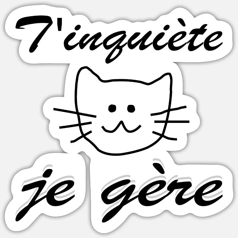 Sticker taille S (10 x 10 cm) - 