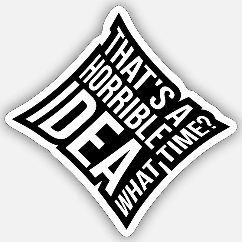 Sticker taille S (10 x 10 cm) - 