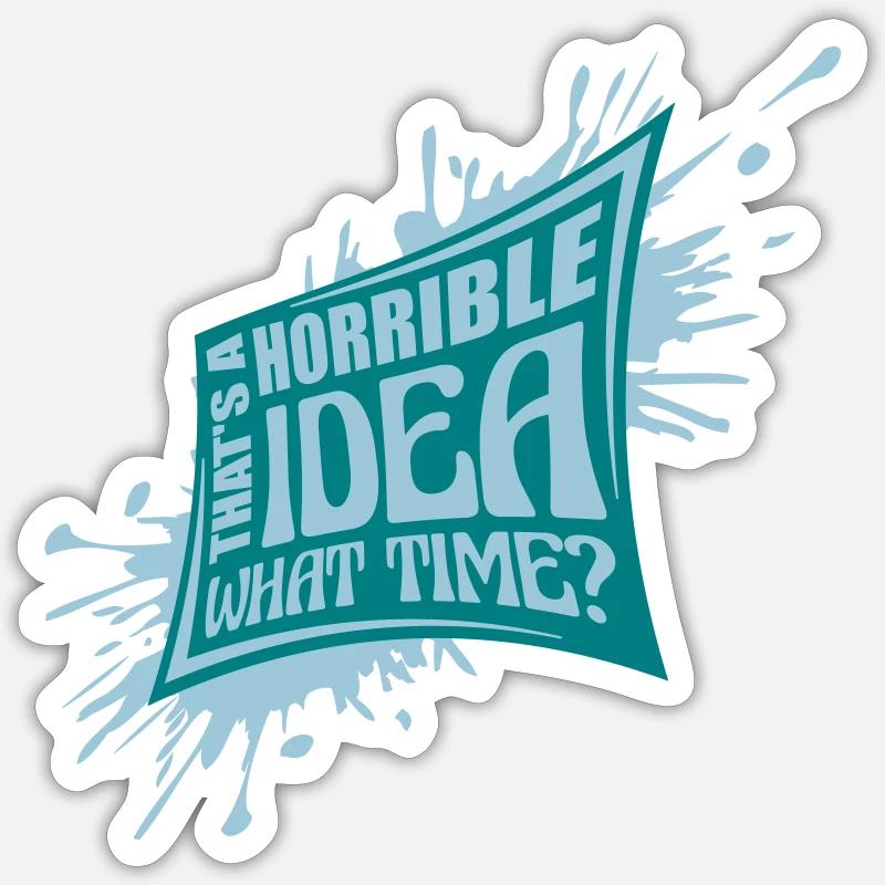 Sticker Größe S (10 x 10 cm) - 