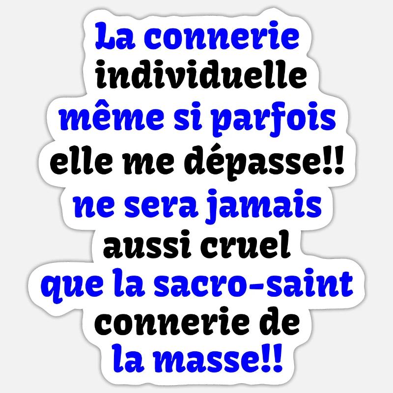 Sticker taille S (10 x 10 cm) - 