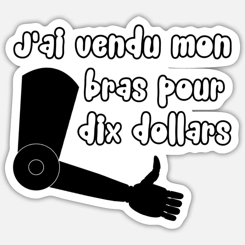 Sticker taille S (10 x 10 cm) - 