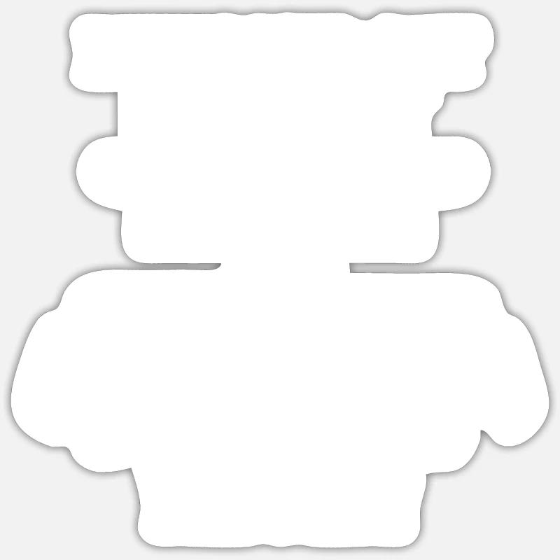 Sticker Größe S (10 x 10 cm) - 