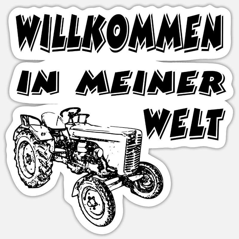 Sticker Größe S (10 x 10 cm) - 