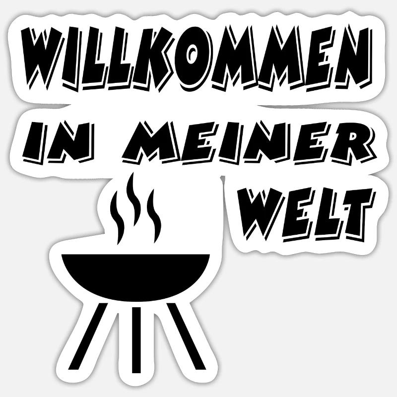 Sticker Größe S (10 x 10 cm) - 