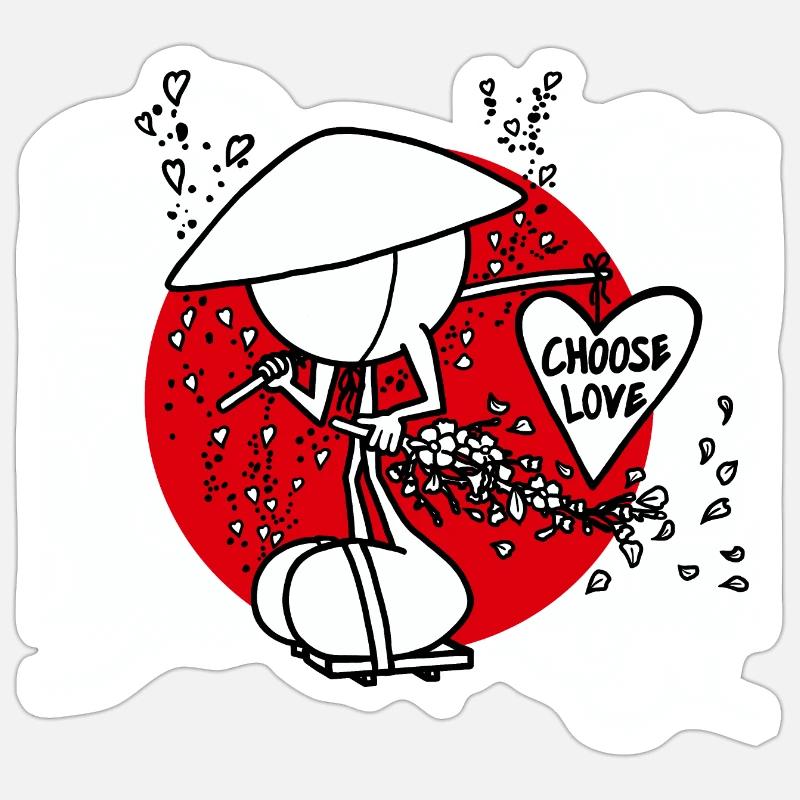 Sticker taille S (10 x 10 cm) - 