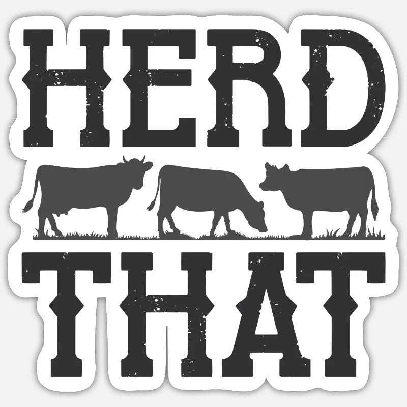 Herd That Sticker size S (10 x 10 cm)