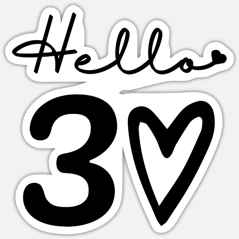 Sticker size S (10 x 10 cm) - 