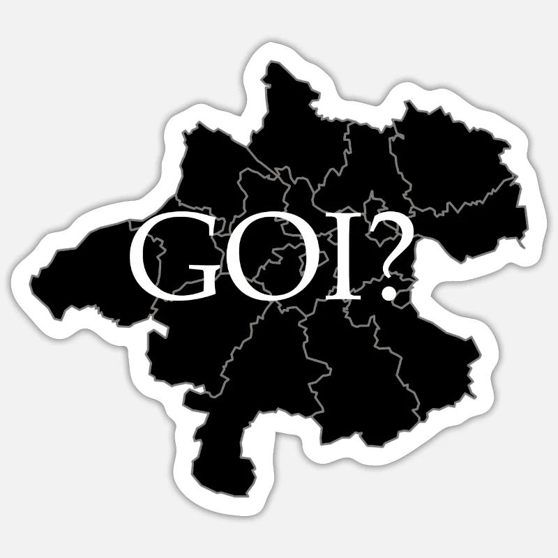 Sticker Größe S (10 x 10 cm) - 