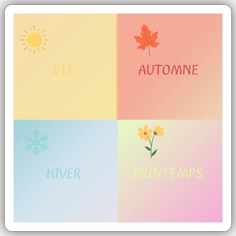 Sticker taille S (10 x 10 cm) - 