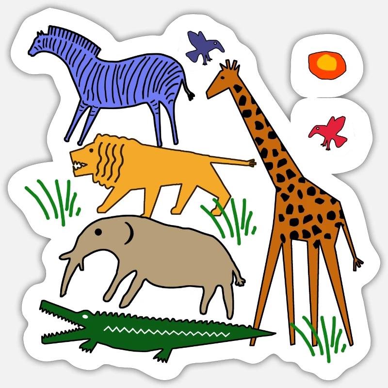 Sticker taille S (10 x 10 cm) - 