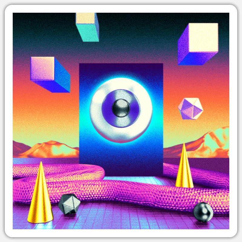 Sticker taille S (10 x 10 cm) - 