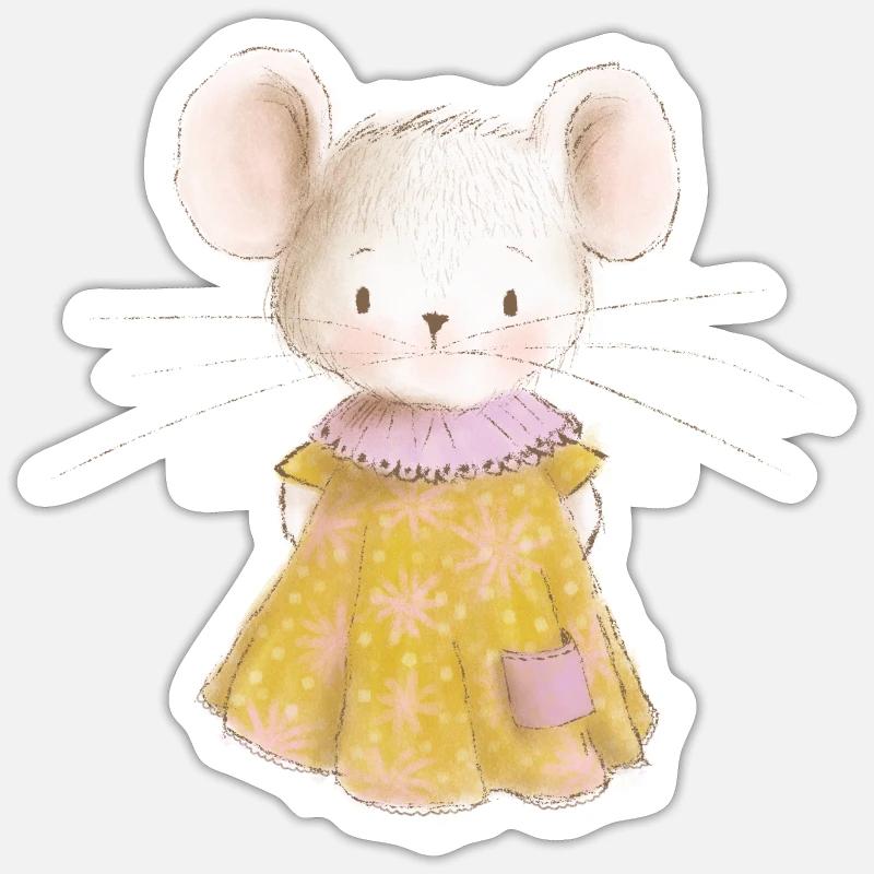 Mäusekind Sticker Größe S (10 x 10 cm)