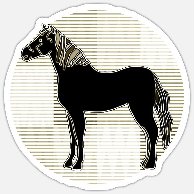 Dock - Sticker size S (10 x 10 cm) - white matte